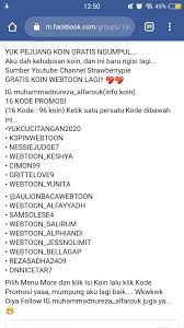 Berikut adalah kode promosi line webtoon yang bisa kamu redeem untuk mendapatkan koin secara gratis. Muhammad Nur Aminullah On Twitter 16 Kode Promosi Webtoon Gratis Update Mei 2020 Koin Gratis Webtoon Lagi Donk Isi Aja Kaya Biasanya Yang Penasaran Update Koin Tiap Hari Follow Aja Ig Muhammadnureza Alfarouk Pembahasan Di
