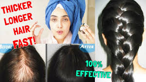 Slowly pour the mixture over your entire scalp and hair (being careful not to get it in your eyes). How To Get Longer Thicker Hair In One Week Natural Diy Grow Hair Fast Immy Youtube