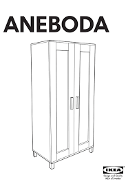 You won't recognize these designer upgrades of ikea's pax wardrobe. Ikea Aneboda Wardrobe 31 7 8x70 7 8 Instructions Manual Pdf Download Manualslib