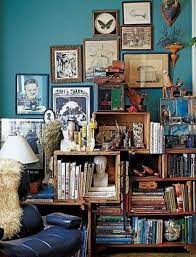 Ambiente Dallo Stile Ricercato Arredare Casa Con I Libri Per Un Ambiente Dal Sapore Intellettuale Camera Hipster Arredamento Casa Bohemien