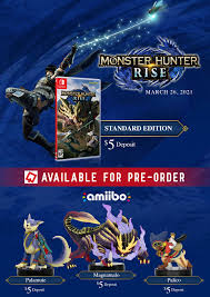 Here's all you need to know about the monster hunter rise amiibo. Qisahn With Completely New Monsters Bringing New Facebook