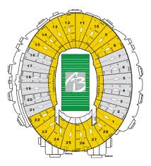 Rose Bowl Seating Chart Al Brooks Rose Bowl Tours