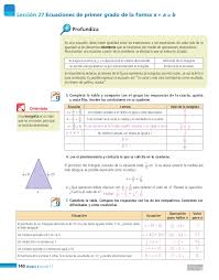 Esto es _____ quiero que sepas. Matematicas Secundaria