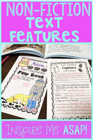Non Fiction Text Features Text Features Fiction Text Nonfiction Texts