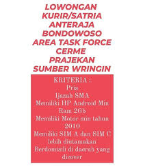 Lebih baik kurir j&t express atau jet express? Dibutuhkan Segera Kurir Lowongan Kerja Bondowoso Facebook