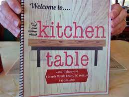 See 183,180 tripadvisor traveler reviews of 884 myrtle beach restaurants and search by cuisine, price, location, and more. Menu Picture Of The Kitchen Table Restaurant North Myrtle Beach Tripadvisor