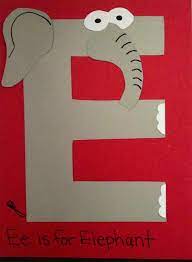 Letter E Crafts Preschool And Kindergarten Preschool Letter Crafts Abc Crafts Alphabet Letter Crafts