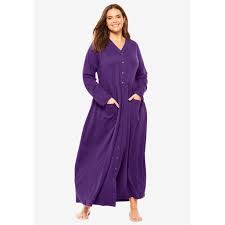 Check spelling or type a new query. Only Necessities Only Necessities Women S Plus Size Long Snap Front Knit Lounger Nightgown Walmart Com Walmart Com