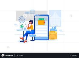 Premium Online Banking Illustration Download In Png Vector Format Online Banking Illustration Banking