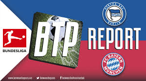 Fc bayern münchen heute nicht live bei sky, sondern auf dazn: Hertha Bsc Bayern Munich Bayern S Struggles In Possession Result In Defeat At The Olympiastadion 2 0 Between The Posts