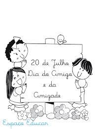 Como definir um sentimento que se anuncia em afinidade e aceitação espontânea? 50 Desenhos Do Dia Do Amigo Para Colorir Pintar Imprimir Ou Preparar Atividades