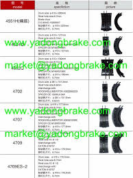 Fmsi Brake Shoe Set S726 1417 K4451