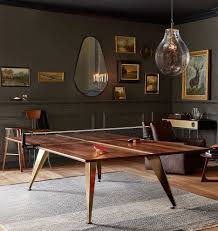 Stiga Advantage Table Tennis Table In 2020 Table Tennis Room Walnut Side Tables Small Game Rooms