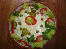 We're dipping a toe into fall. Russian Potato Salad Clarinette S Cook