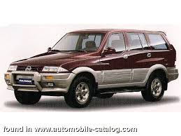 Image result for Monaco Black 1997 SsangYong