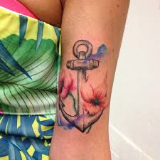 Browse through our collection of 40 female anchor tattoo designs and take your pick or get inspired. Anchor With Flowers Tattoo Meaning Flower