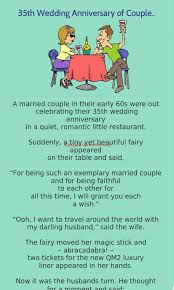 Looking for some cool anniversaries memes? A Couple Was Celebrating 35th Wedding Anniversary 35th Wedding Anniversary Wedding Anniversary Humor Anniversary Funny