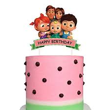1197 x 1600 jpeg 1161. Cocomelon Cake Topper Decorations Cupcake Toppers Birthday Party Supplies For Children Buy Online In Bosnia And Herzegovina At Bosnia Desertcart Com Productid 281606312