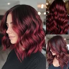 ❤️‍🔥 22 Best Dark Red Hair Color Ideas ❤️‍🔥 Bold, rich, and irresistibly  sultry! These dark red hair color ideas bring out the fierce, elegant edge  of deep crimson tones—perfect for adding