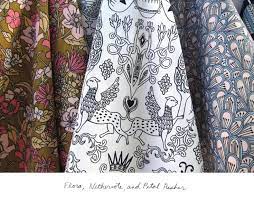 Fabric Designs Flora Netheriote Petal Pusher Julia Rothman Illustration I Luv Her Work Fabric Fabric Design Textile Design