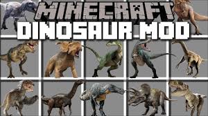 What does prehistoric dinosaur biomes do in minecraft? Minecraft Dinosaur Mod Fight And Defend Against The Realistic Flesh Eating Dinosaurs Minecraft Youtube