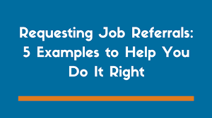Learn how to write an informal email to a friend. How To Ask For A Job Referral 5 Templates Zipjob
