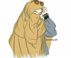 Nak cari yang bertudung, bercirikan melayu tu susah. Wanita Sholehah Kartun 946x946 Download Hd Wallpaper Wallpapertip