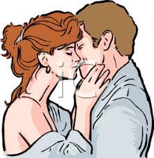 More images for man and woman kissing clipart » Realistic Clip Art Of A Man And Woman Kissing Royalty Free Clipart Illustration