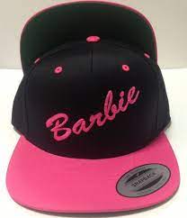 Pin By Ka Arm On Black Pink And French Vibe Barbie Hat Pink Cap Snapback