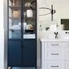 Bathroom storage cabinet glass doors. Https Encrypted Tbn0 Gstatic Com Images Q Tbn And9gcqbcfknhubmq P5qxl2ykpxa0jff Ql Aaivxb4tudpqcsqfiok Usqp Cau