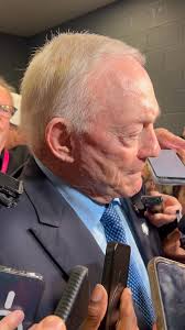 Jerry Jones speaks to reporters after the #dallascowboys big loss vs. the  #eagles. #NFL #cowboys
