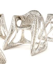 The chair is basically positioned in such a way that, the perspective lines diverge from the center to two different points. These 3d Printed Metal Chairs Reveal The Future Of Mass Produced Design