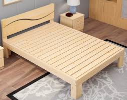 Nirvana Wooden Bed Base Frame Double Buy double wooden beds online! aud
