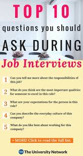 An Interview Is A Two Way Street The Interviewer Is Asking You Questions To Learn About You And Y Job Interview Advice Job Interview Preparation Job Interview