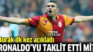 Galatasaray'ın yıldız golcüsü burka yılmaz, cluj deplasmanında yaptığı ve çok konuşulan gol sevinciyle ilgili açıklama yaptı. Burak Ronaldo Yu Taklit Etti Mi Son Tv