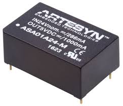 artesyn embedded technologies asa 6w m 6w isolated dc dc converter through hole voltage in 9 18 v dc voltage