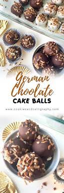 German Chocolate Cake Balls Recipe Spicy Chocolate Fun Cupcake Recipes Hot Chocolate Cookie Recipes