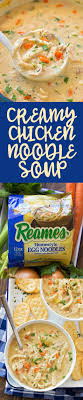 Creamy Chicken Noodle Soup Recipe Life Made Simple Recipe Creamy Chicken Noodle Soup Soup Recipes Chicken Noodle Recipes