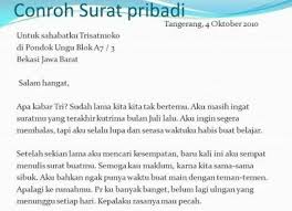 Sebelum kamu menulis surat pribadi berbahasa inggris, sebaiknya kamu harus mengetahui perbedaan antara surat resmi dan surat pribadi. Contoh Surat Pribadi Untuk Teman Singkat Brainly Nusagates