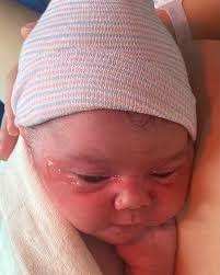 My baby girl has arrived! Skye Bailey joined us today at 3:40 PM.  Predictably, I'm an emotional wreck. But I've never been prouder of another  person than I am of @camillexbailey .