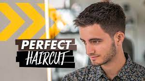 The crop top is styled by brushing your hair forward to create a short fringe, much like the caesar cut. Perfect Haircut For Men Short Hair Tutorial Youtube