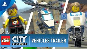 Controla un coche de carreras en entornos 3d, ardiendo por las pistas en un. Lego City Undercover Vehicles Trailer Ps4 Youtube