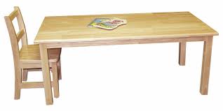 Rectangle Activity Table Hardwood Table Table Ecr4kids