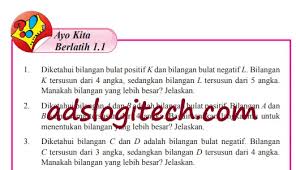 Jawaban mtk kelas 6 halaman 10. Kunci Jawaban Matematika Kelas 7 Ayo Kita Berlatih 1 1 Halaman 10 Logitech