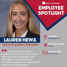 employeespotlight #talentacquisition #clearedjobs #base2solutions