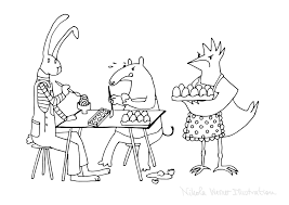 Das kleine ich bin ausmalbild. Der Hase Und Der Tapir Oster Ausmalbild Von Nikola Werner Frau Scheiner
