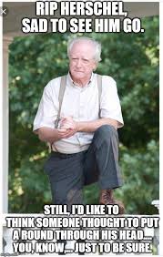 Image Tagged In The Walking Dead Herschel Walking Dead Imgflip