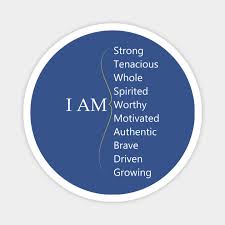 Self love is meant to be the purest and highest form of love. I Am Positive Affirmations Personal Reminders Positive Personal Statements Positive Affirmations Magnet Teepublic