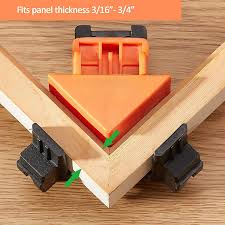 These pieces are cut to 7 long. Drilling And Cabinet Making 4 Pcs Wood Clamps Diy Hand Tools Corner Clamp Suitable For Woodworking Corner Angle Clamps For Wood 90 Degree Right Angle Clip Fixer Power Garden Hand Tools