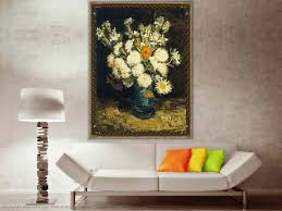 In the artist's mind both sets were linked by the name of his friend paul. Flowers In A Blue Vase By Vincent Van Gogh 1853 1890 Netherlands Art Reproductions Vincent Van Gogh Wahooart Com